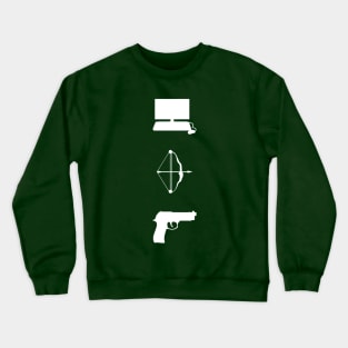 Team Arrow - Symbols - Weapons Crewneck Sweatshirt